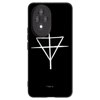 Picasee silikónový čierny obal pre Honor 200 Pro 5G - ONEMANSHOW THE GAME
