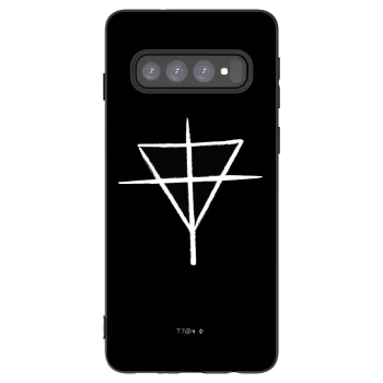 Picasee silikónový čierny obal pre Samsung Galaxy S10 G973 - ONEMANSHOW THE GAME