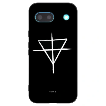 Picasee silikónový čierny obal pre Google Pixel 8a - ONEMANSHOW THE GAME