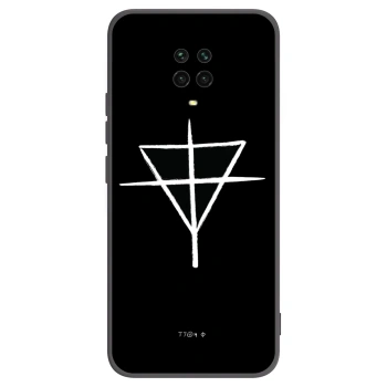 Picasee silikónový čierny obal pre Xiaomi Redmi Note 9 Pro - ONEMANSHOW THE GAME