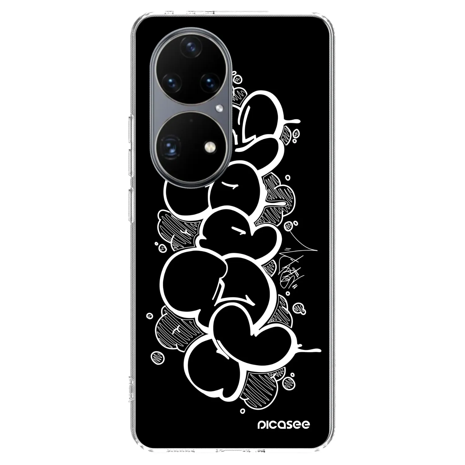 Picasee silikónový prehľadný obal pre Huawei P50 - Throw UP