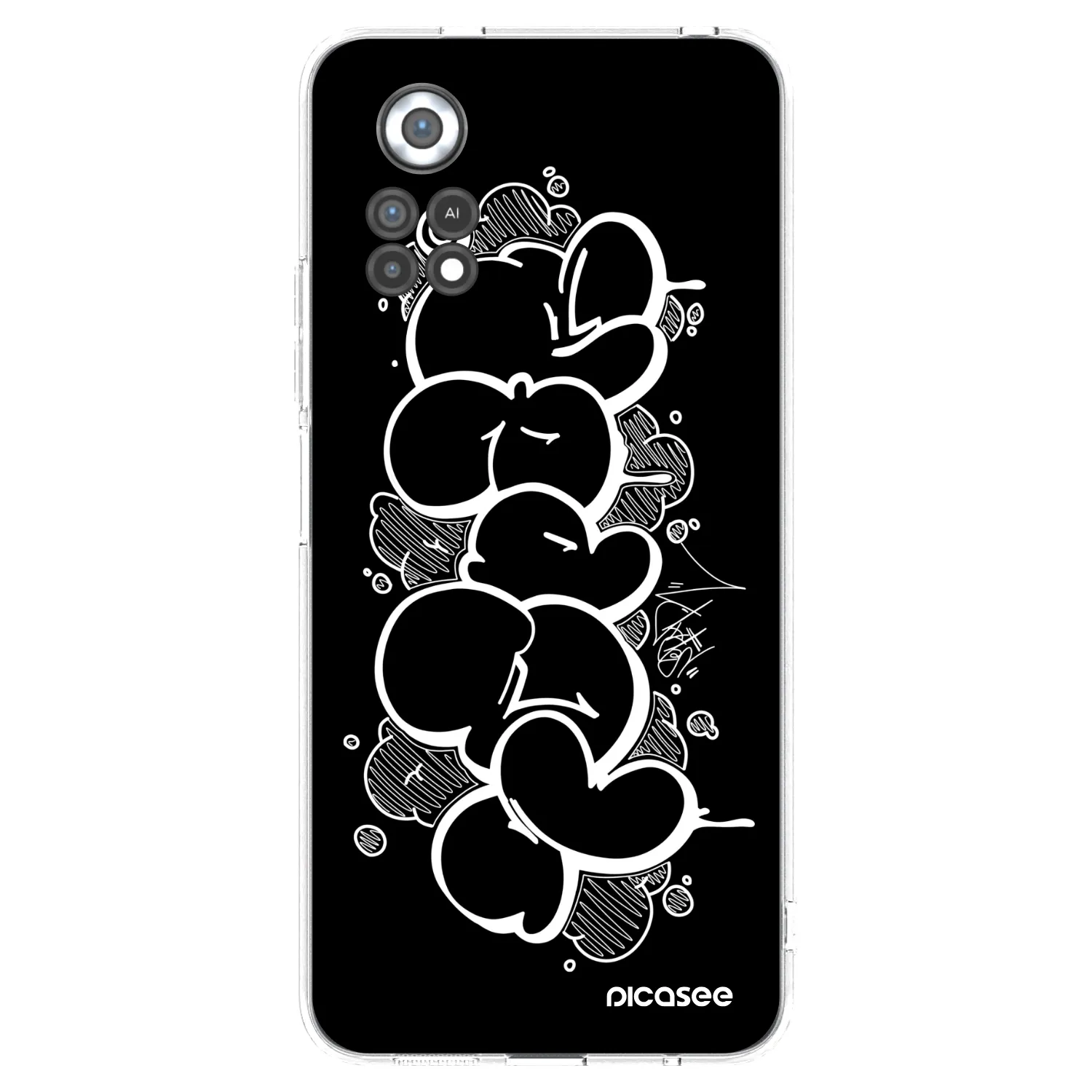 Picasee silikónový prehľadný obal pre Xiaomi Poco X4 Pro 5G - Throw UP