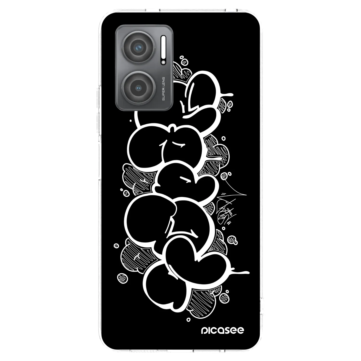 Silikónový prehľadný obal pre Xiaomi Redmi 10 5G - Throw UP