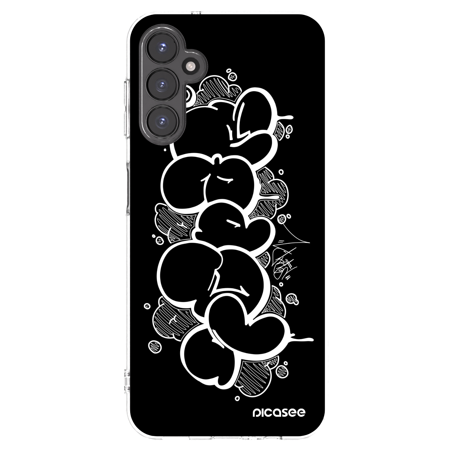Picasee silikónový prehľadný obal pre Samsung Galaxy A14 5G A146P - Throw UP