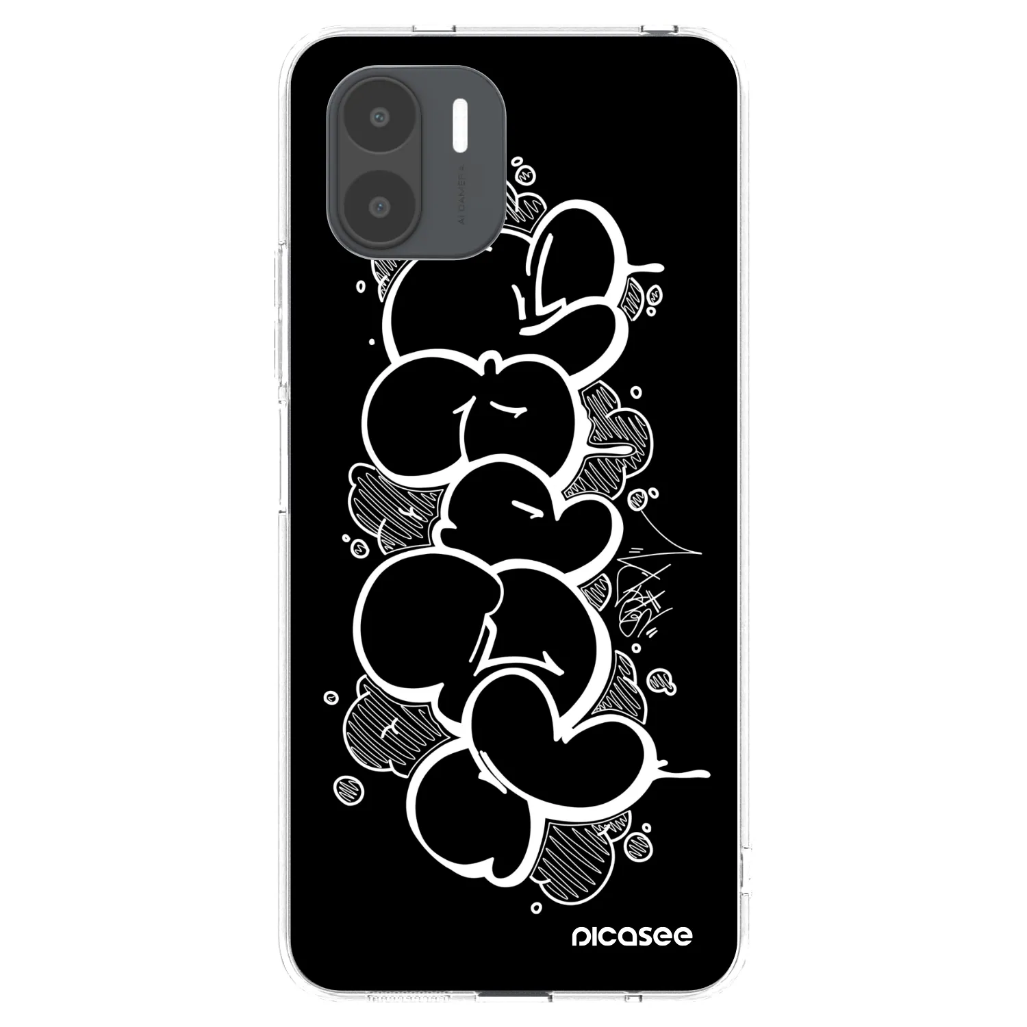 Picasee silikónový prehľadný obal pre Xiaomi Redmi A2 - Throw UP