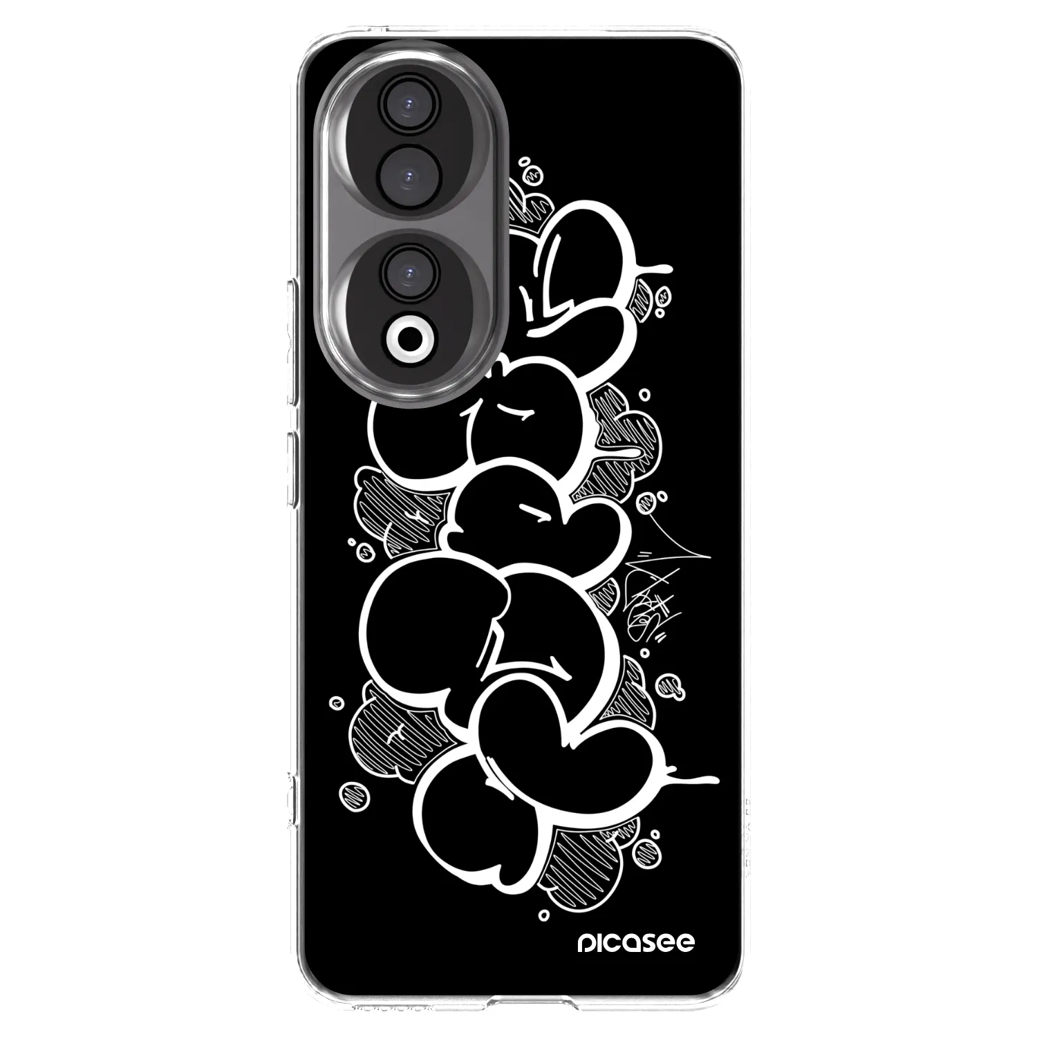 Picasee silikónový prehľadný obal pre Honor 90 5G - Throw UP