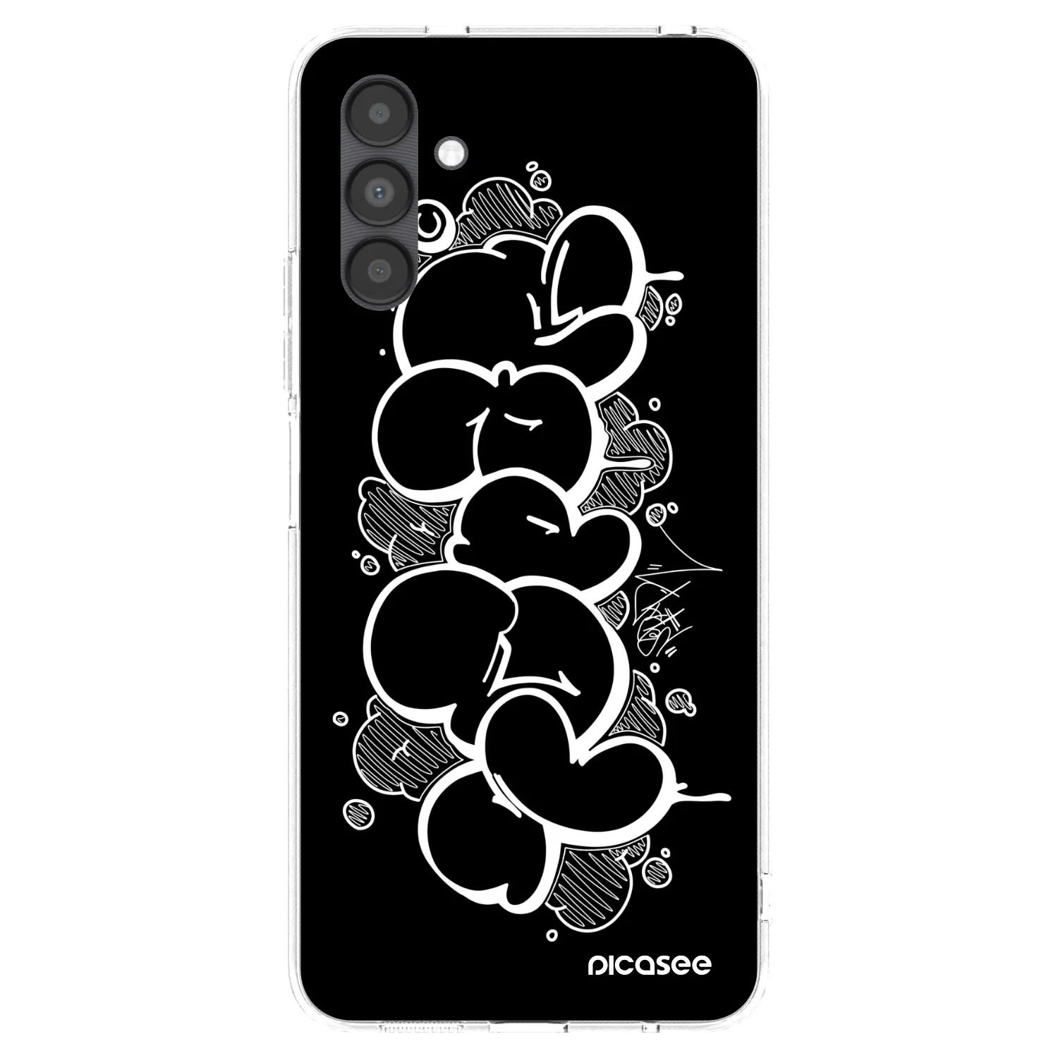 Picasee silikónový prehľadný obal pre Samsung Galaxy A04s A047F - Throw UP