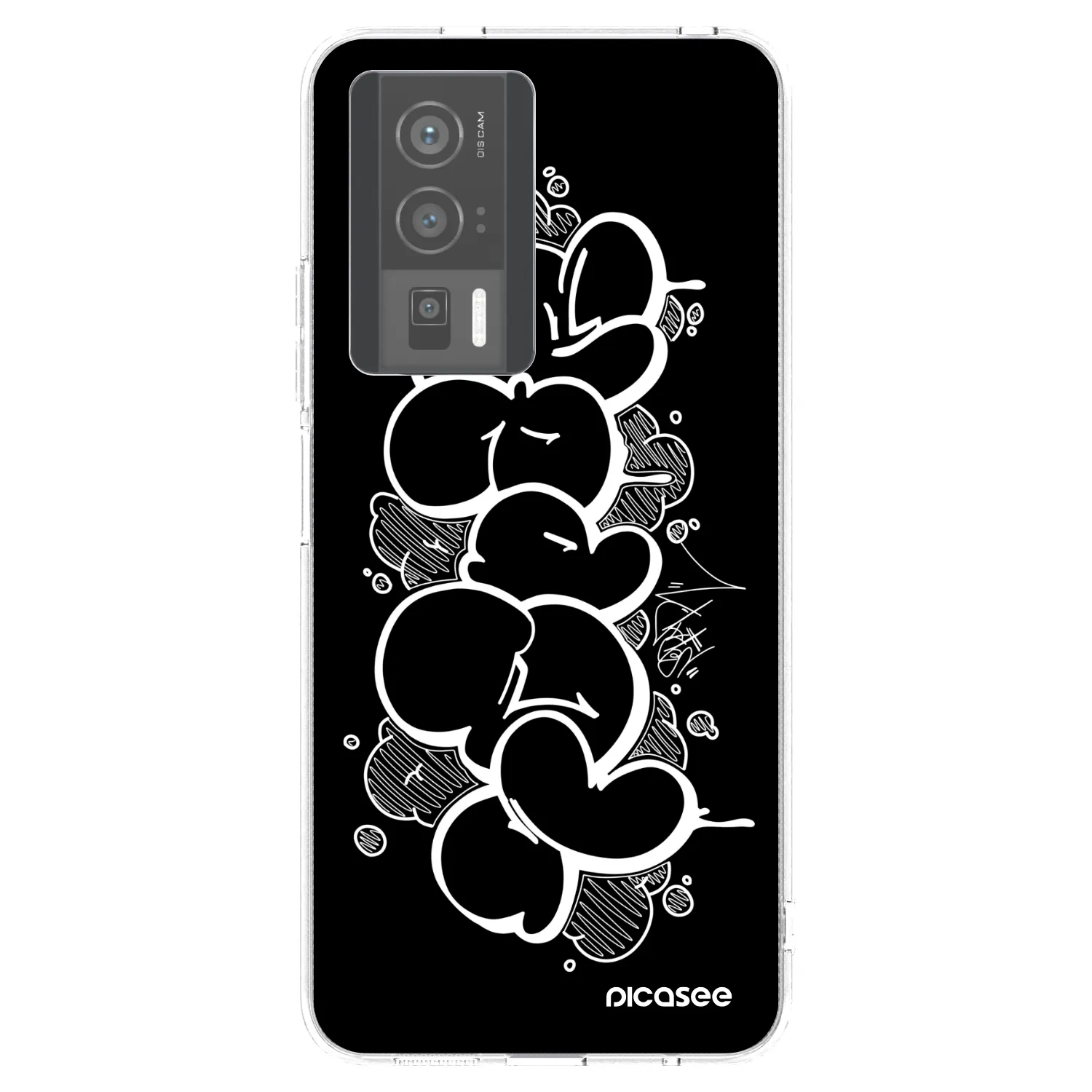 Picasee silikónový prehľadný obal pre Xiaomi Poco F5 Pro 5G - Throw UP