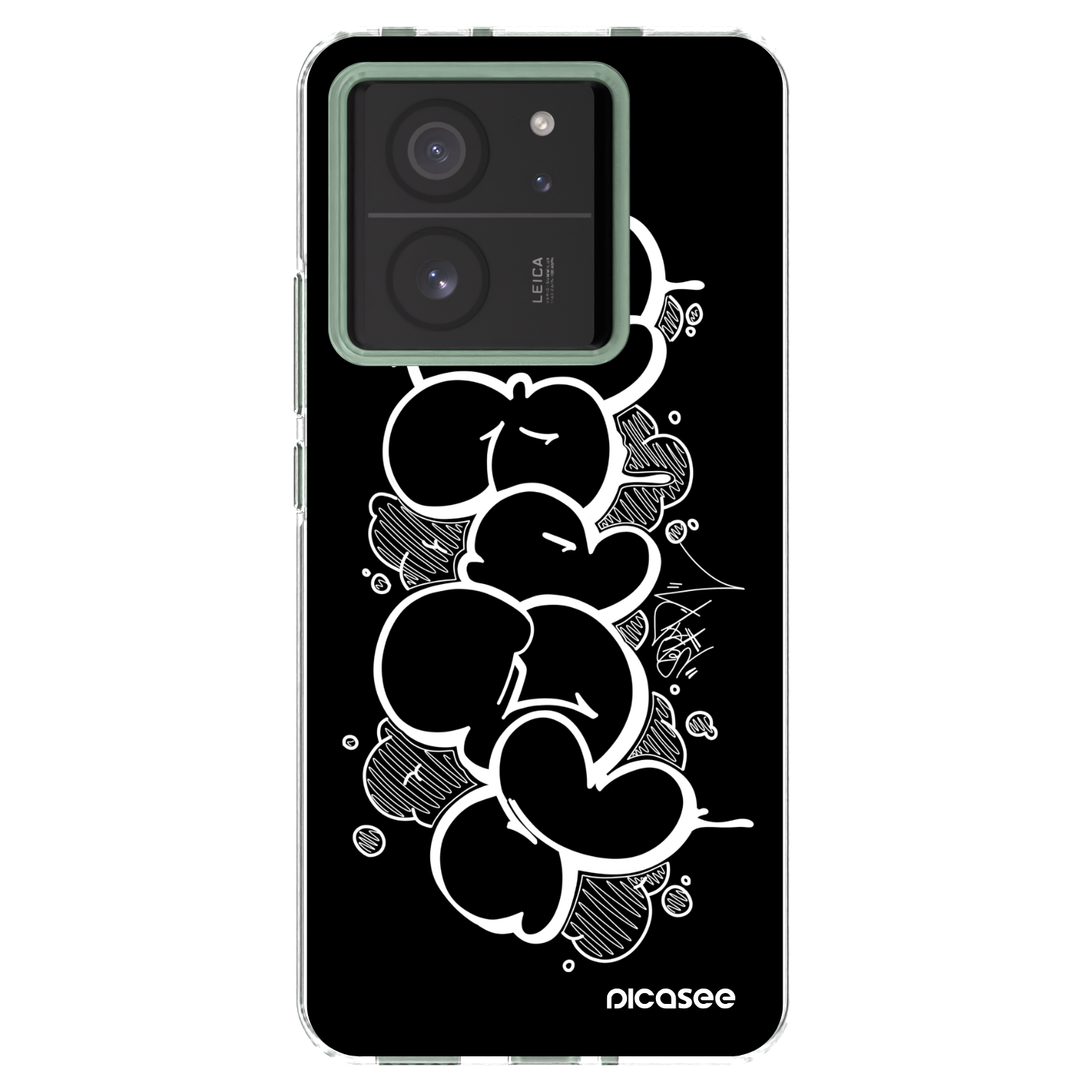 Picasee silikónový prehľadný obal pre Xiaomi 13T - Throw UP