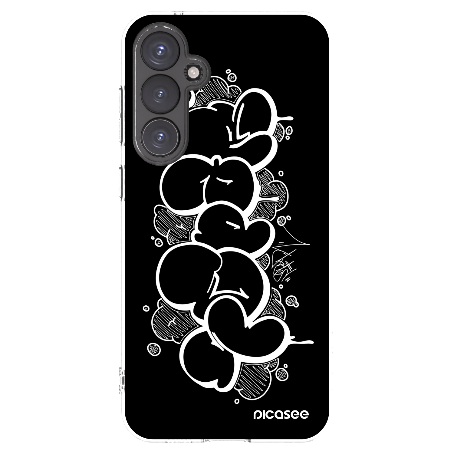 Picasee silikónový prehľadný obal pre Samsung Galaxy S23 FE S711B - Throw UP