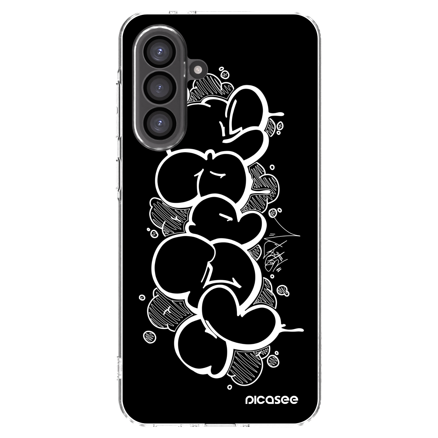 Picasee silikónový prehľadný obal pre Samsung Galaxy A36 5G - Throw UP