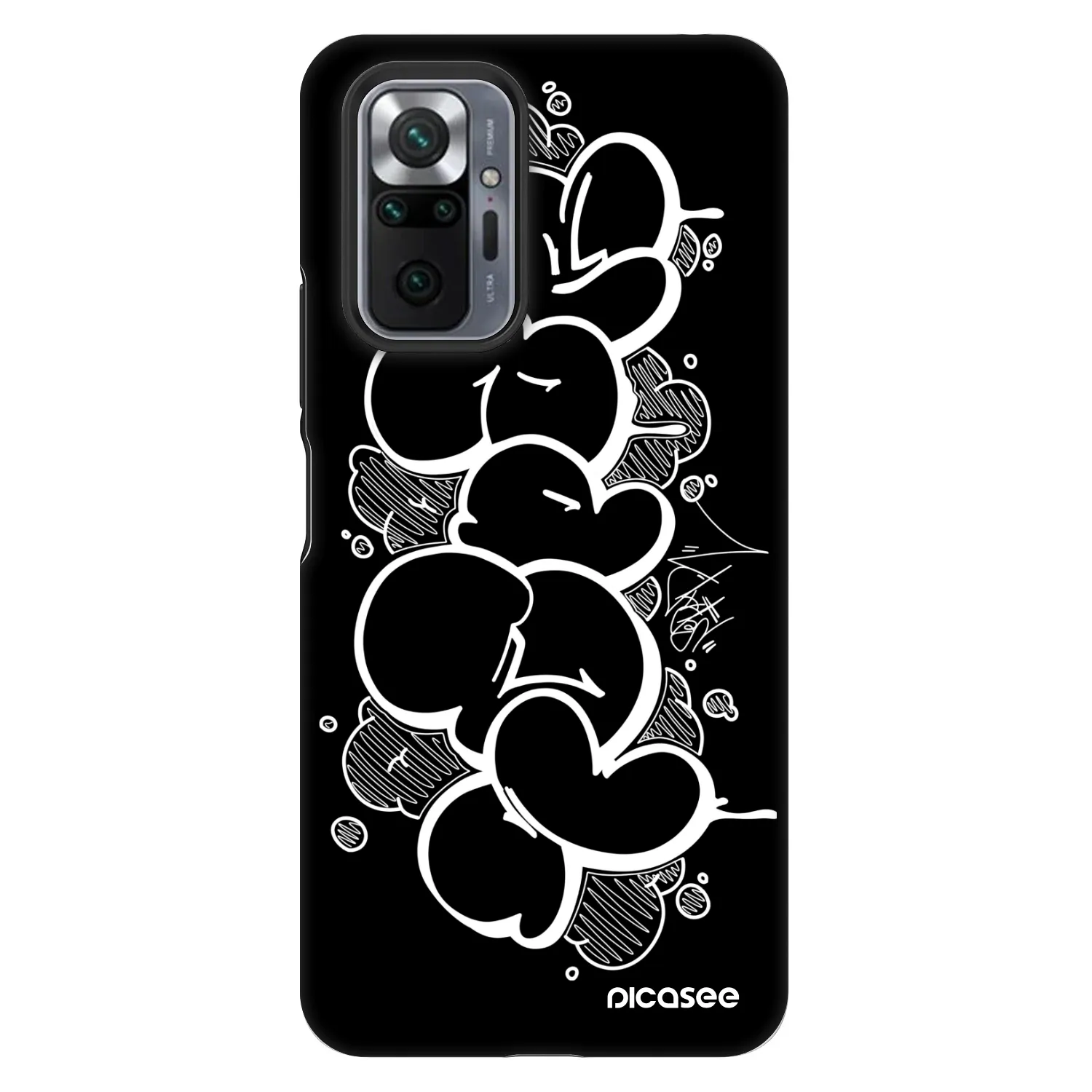 Picasee Fashion Case pre Xiaomi Redmi Note 10 Pro - Throw UP