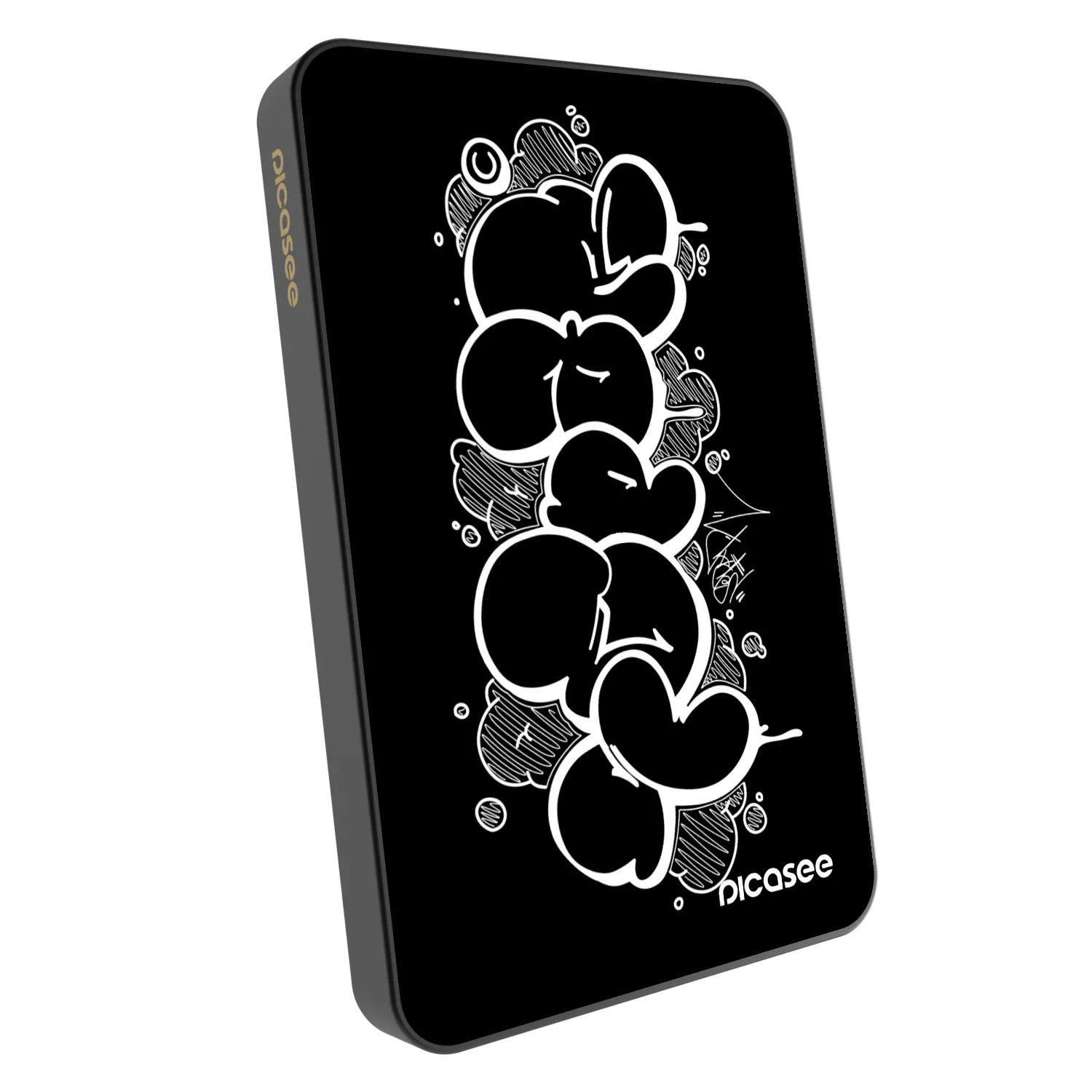 Picasee Powerbanka s MagSafe 5 000 mAh Šedá - Throw UP