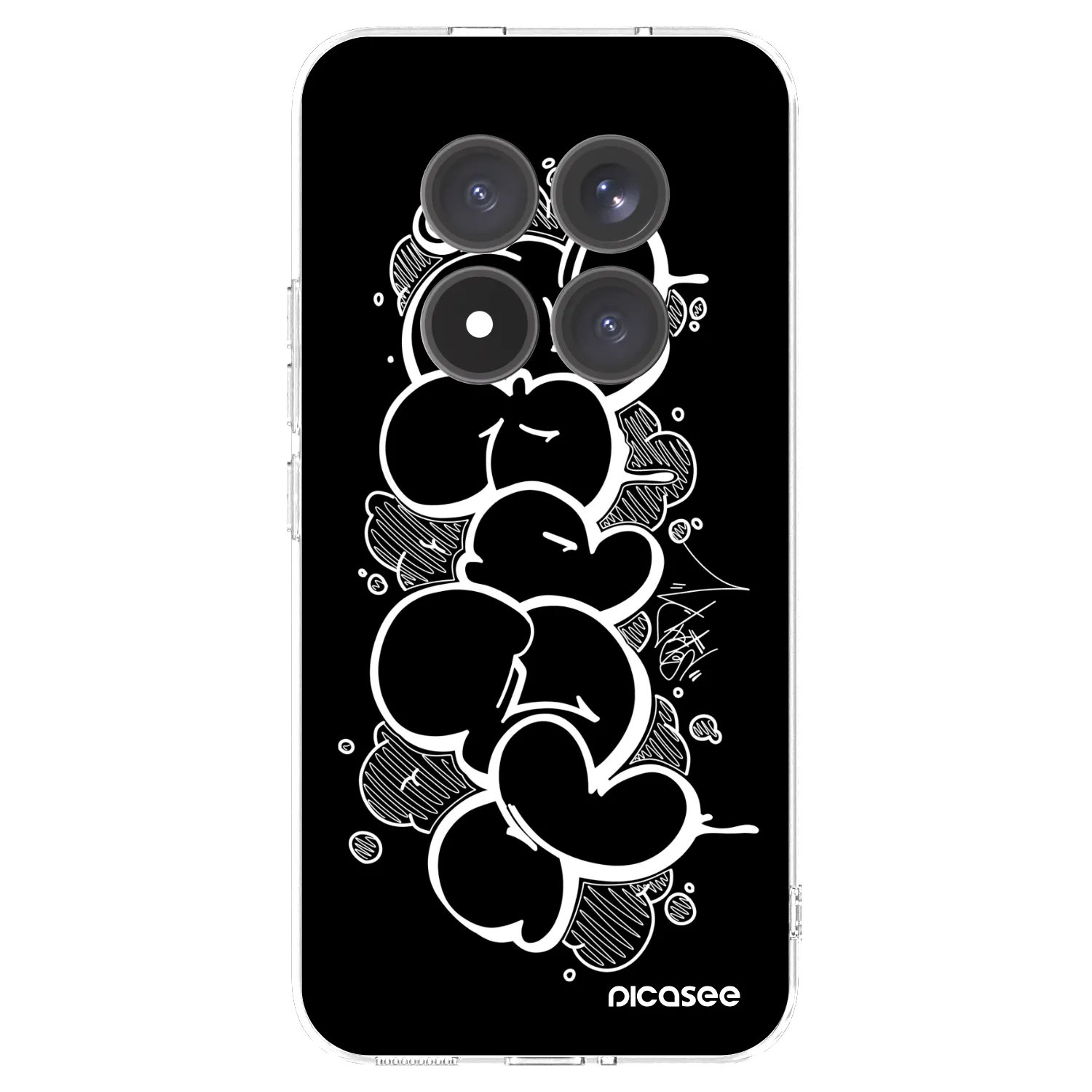 Silikónový prehľadný obal pre Xiaomi Redmi Note 15 Pro+ - Throw UP