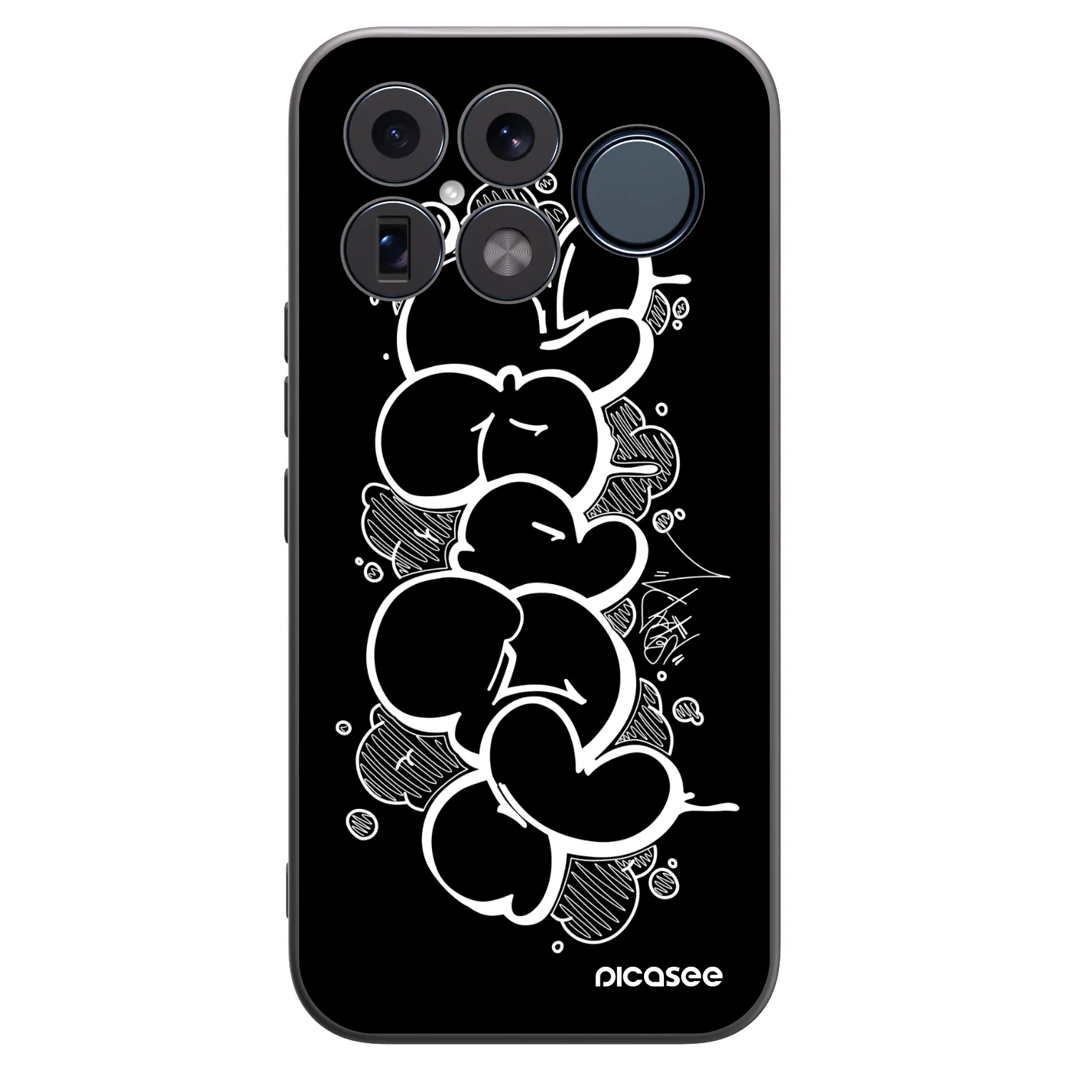 Picasee silikónový čierny obal pre Xiaomi Poco F8 Ultra - Throw UP