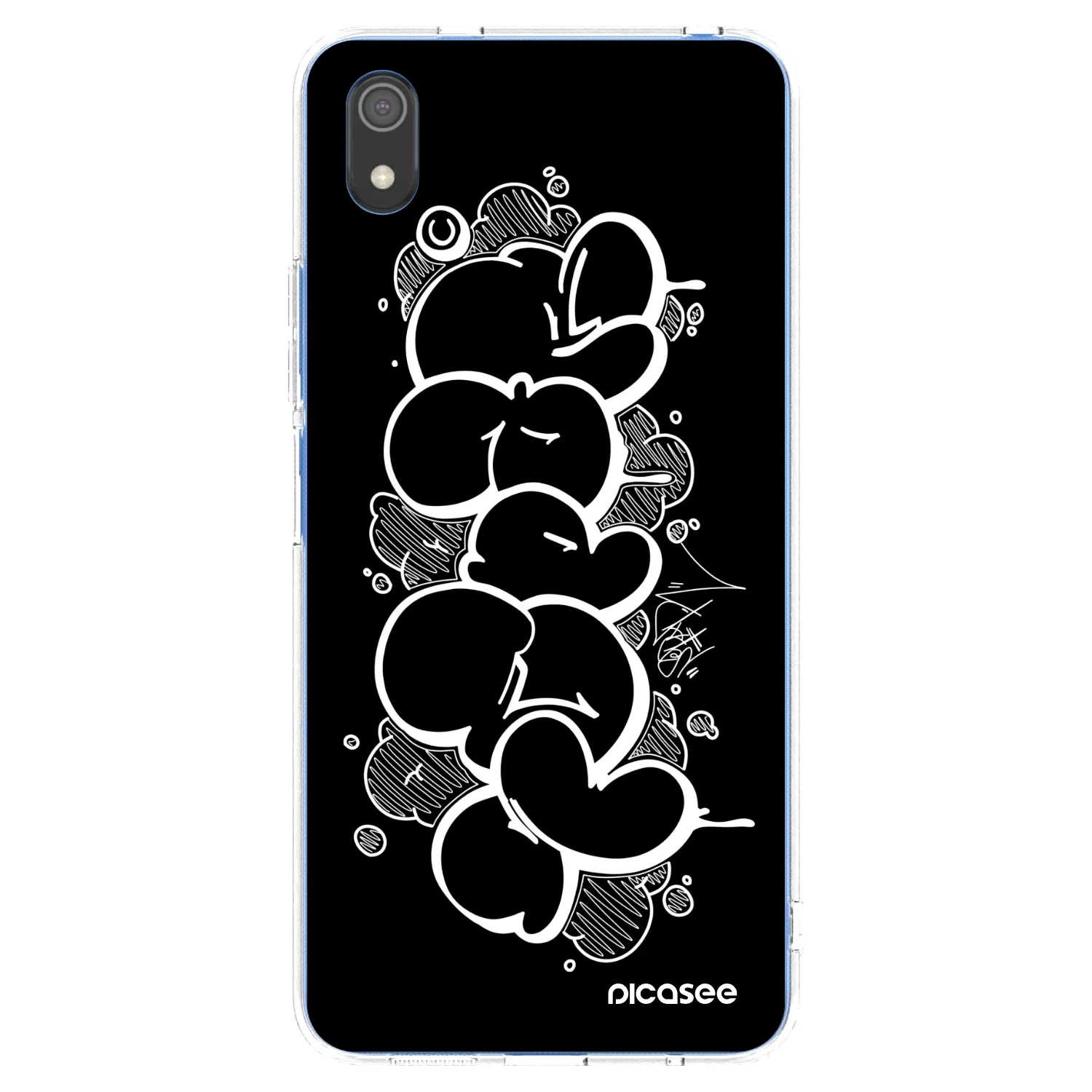 Picasee silikónový prehľadný obal pre Xiaomi Redmi 7A - Throw UP