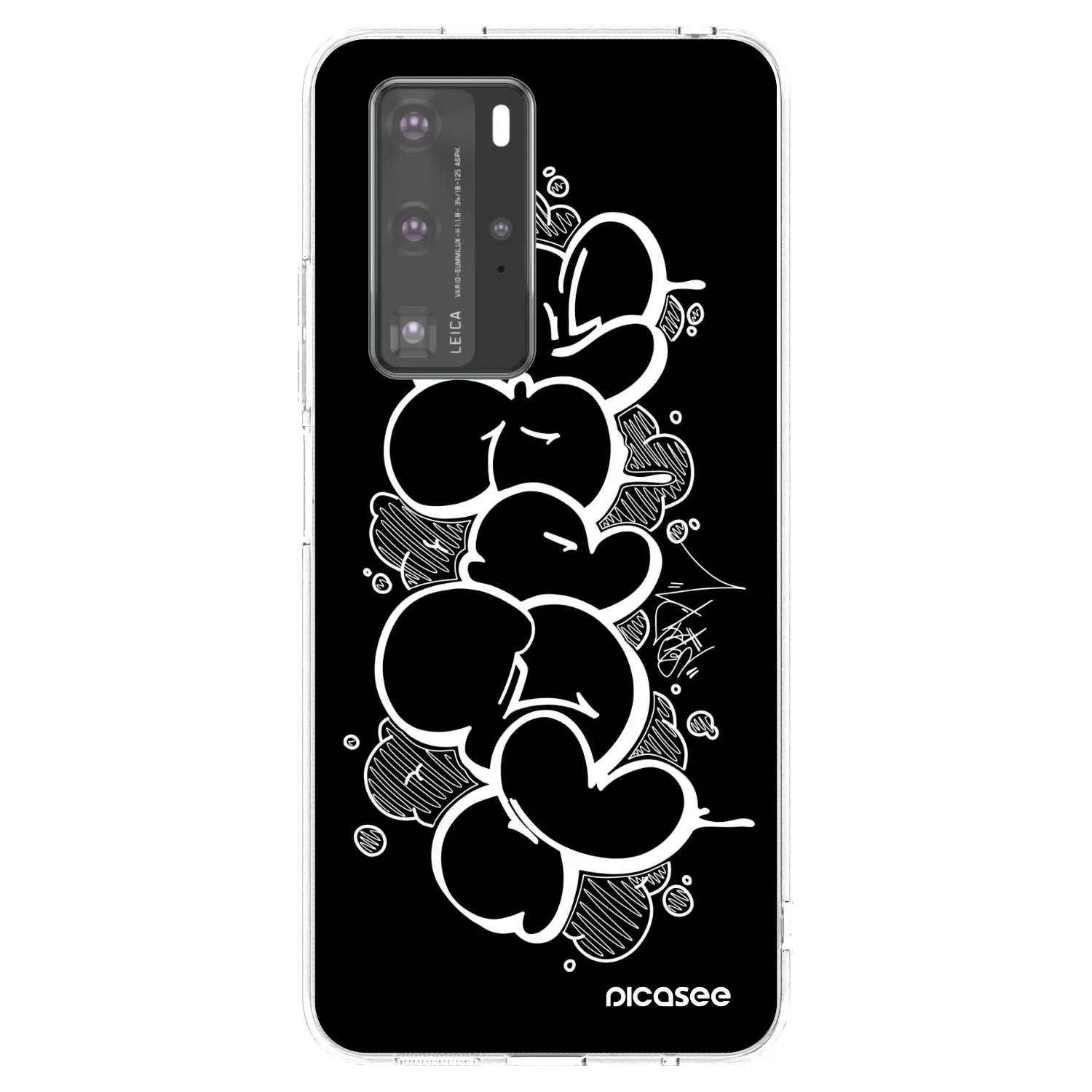 Silikónový prehľadný obal pre Huawei P40 Pro - Throw UP