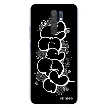 Picasee silikónový prehľadný obal pre Xiaomi Redmi 9 - Throw UP