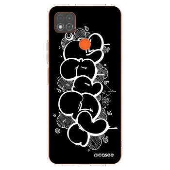 Picasee silikónový prehľadný obal pre Xiaomi Redmi 9C - Throw UP