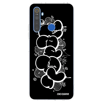Picasee silikónový prehľadný obal pre Realme 5 - Throw UP
