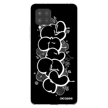 Picasee silikónový prehľadný obal pre Samsung Galaxy A42 A426B - Throw UP