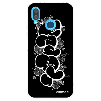 Picasee silikónový prehľadný obal pre Huawei P20 Lite - Throw UP