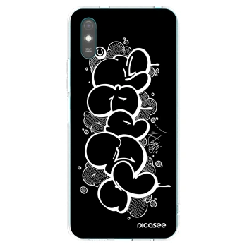 Picasee silikónový prehľadný obal pre Xiaomi Redmi 9AT - Throw UP