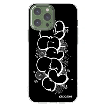 Picasee silikónový prehľadný obal pre Apple iPhone 13 Pro Max - Throw UP