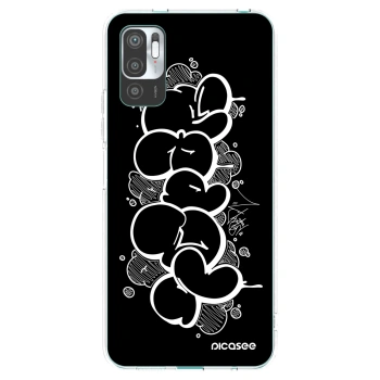 Picasee silikónový prehľadný obal pre Xiaomi Redmi Note 10 5G - Throw UP