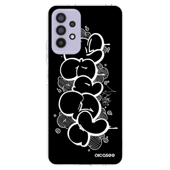 Picasee silikónový prehľadný obal pre Samsung Galaxy A32 4G SM-A325F - Throw UP