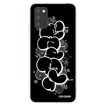 Picasee silikónový prehľadný obal pre Samsung Galaxy A02s A025G - Throw UP