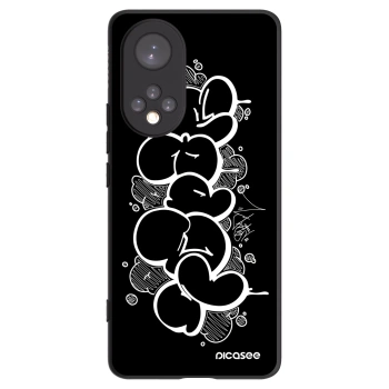Picasee silikónový čierny obal pre Huawei Nova 9 - Throw UP