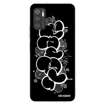 Picasee silikónový prehľadný obal pre Xiaomi Poco M3 Pro 5G - Throw UP