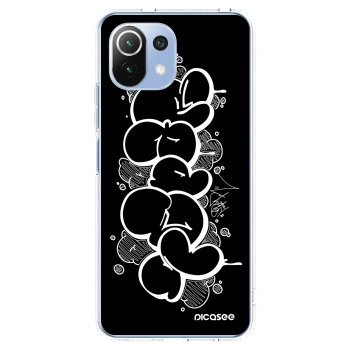 Picasee silikónový prehľadný obal pre Xiaomi 11 Lite 5G NE - Throw UP