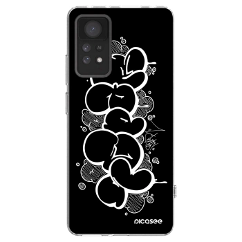 Picasee silikónový prehľadný obal pre Xiaomi Redmi Note 11 Pro 5G - Throw UP