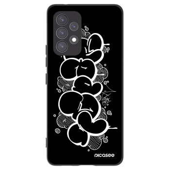Picasee silikónový čierny obal pre Samsung Galaxy A53 5G A536 - Throw UP