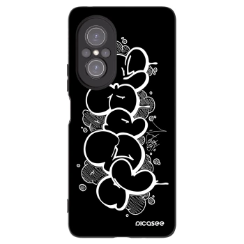 Picasee silikónový čierny obal pre Huawei Nova 9 SE - Throw UP