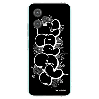 Picasee silikónový prehľadný obal pre Xiaomi Poco X5 - Throw UP