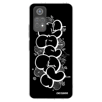 Picasee silikónový prehľadný obal pre Xiaomi Redmi Note 11S 5G - Throw UP