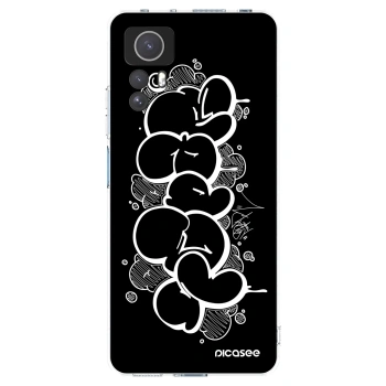 Picasee silikónový prehľadný obal pre Xiaomi Redmi Note 12S - Throw UP
