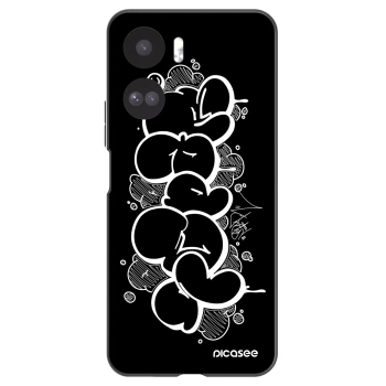 Picasee silikónový čierny obal pre Honor 90 Lite 5G - Throw UP