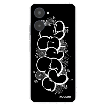 Picasee silikónový prehľadný obal pre Realme 10 4G - Throw UP