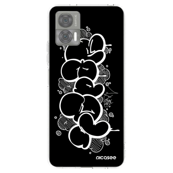 Picasee silikónový prehľadný obal pre Motorola Edge 30 Neo - Throw UP