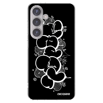 Picasee silikónový prehľadný obal pre Samsung Galaxy S24 S921B 5G - Throw UP