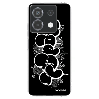 Picasee silikónový prehľadný obal pre Xiaomi Poco X6 - Throw UP