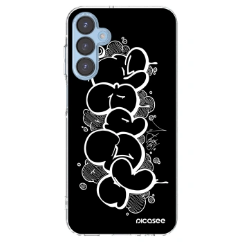 Picasee silikónový prehľadný obal pre Samsung Galaxy A15 A156B 5G - Throw UP