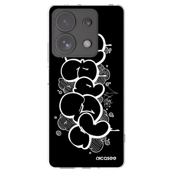 Picasee silikónový prehľadný obal pre Xiaomi Redmi Note 13 Pro 4G - Throw UP