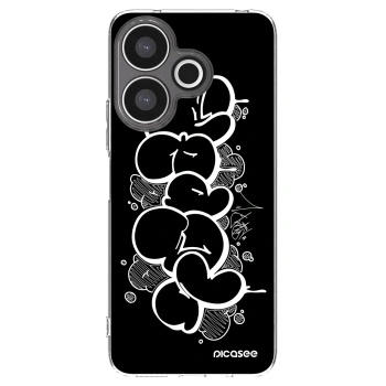 Picasee silikónový prehľadný obal pre Xiaomi Redmi 13 4G - Throw UP