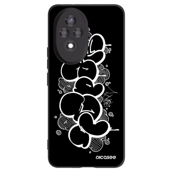 Picasee silikónový čierny obal pre Honor 200 Pro 5G - Throw UP
