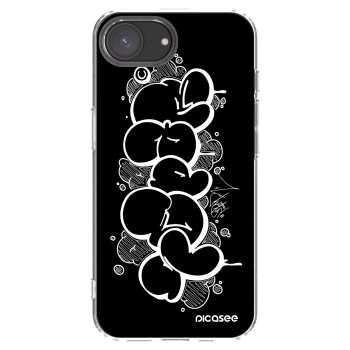 Picasee silikónový prehľadný obal pre Apple iPhone 16e - Throw UP